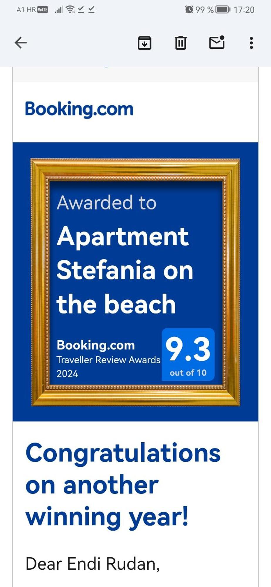 Apartment Stefania On The Beach Koromačno Εξωτερικό φωτογραφία